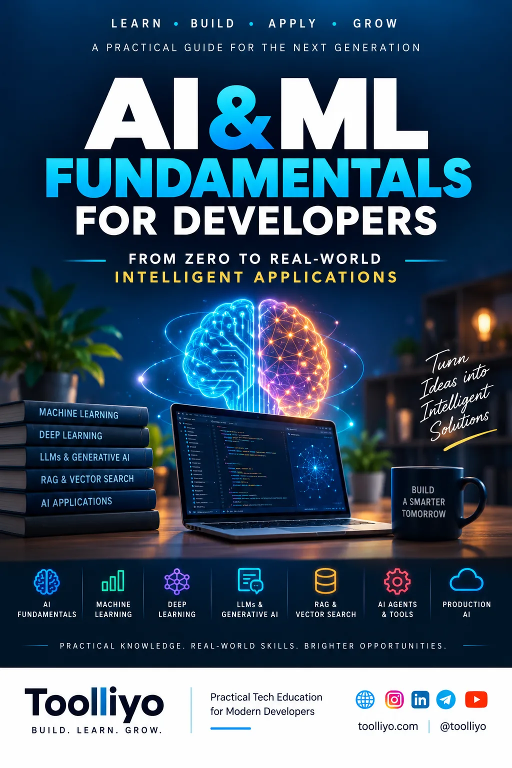 AI & ML Fundamentals for Developers From Zero to Real-World Intelligent Applications